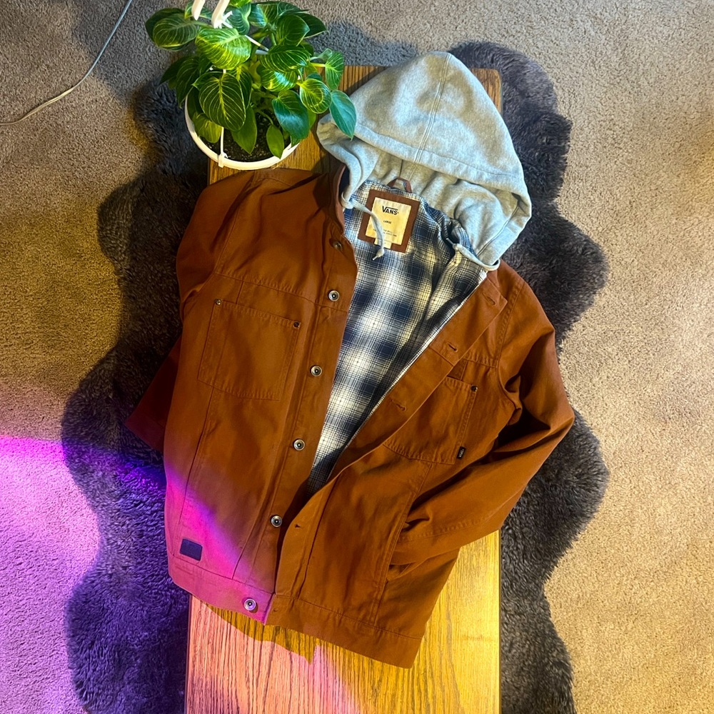 Vans Chore Jacket Flannel Lining L
